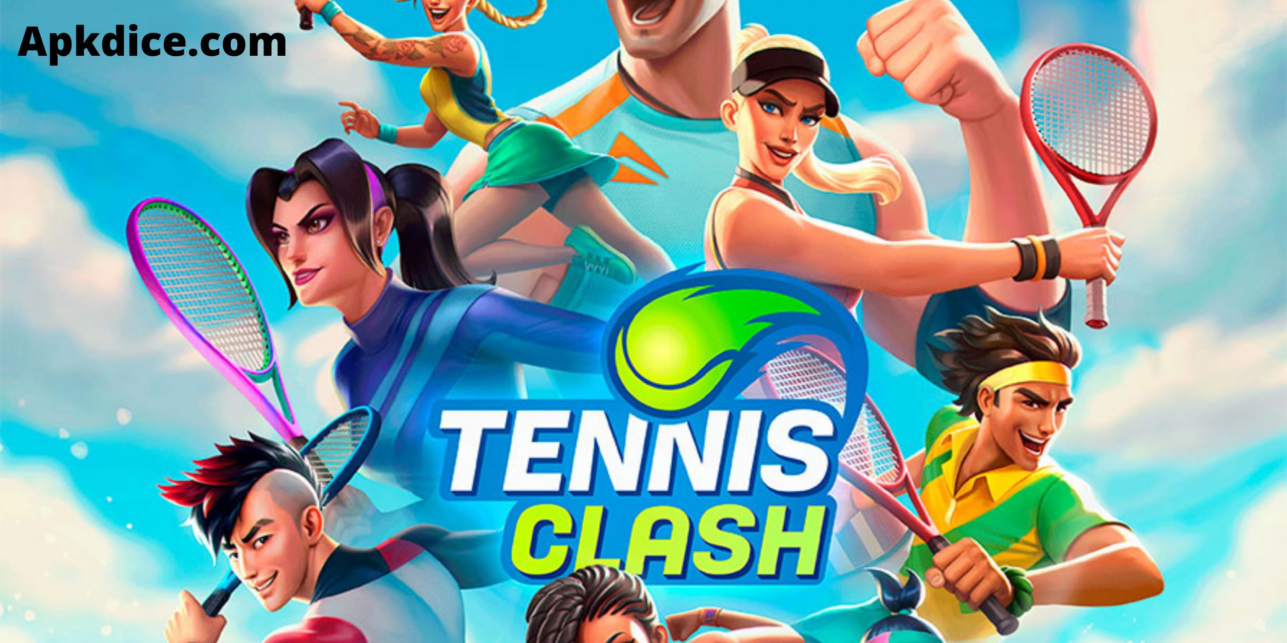 Tennis Clash Mod Apk 3D Sports Multiplayer (Unlimited Coins) 3