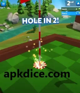 Golf Battle Mod Apk (Unlimited Coins & Money) Easy Shots 3