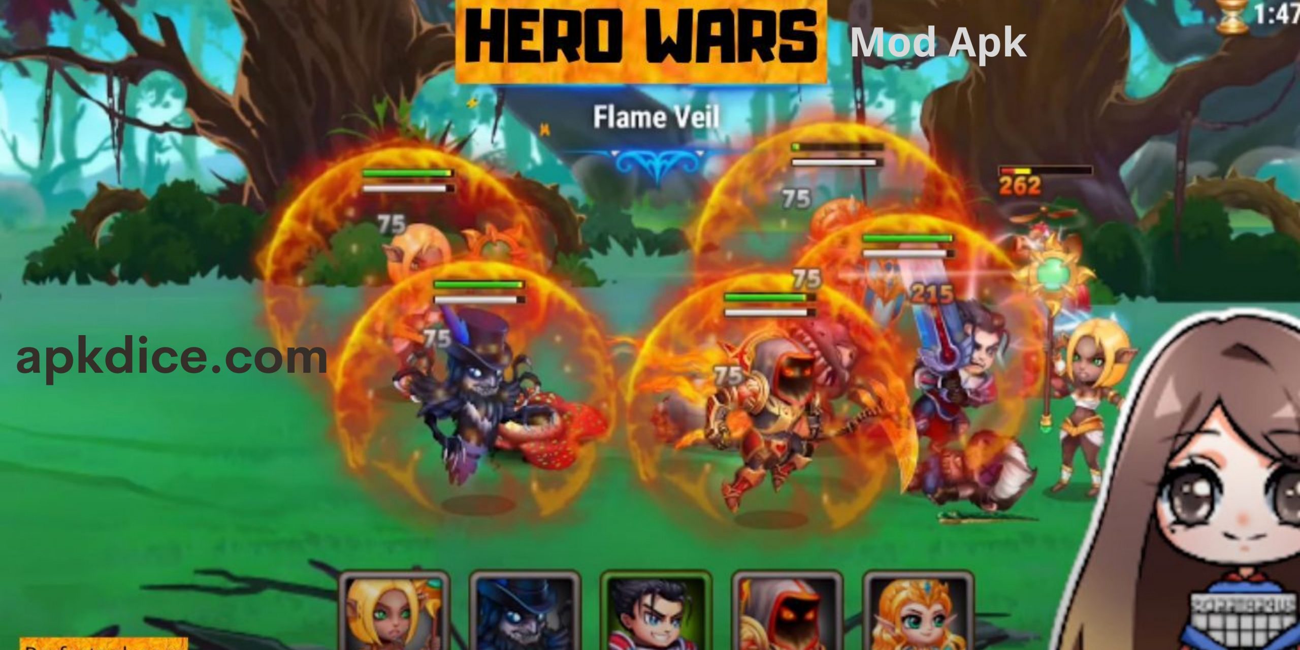 Hero Wars Mod APK (Unlocked Skills And Rewards) 2
