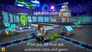 Pixel Gun 3d Mod Apk (Unlimited Coins And Gems) + Money 3