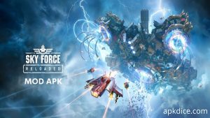 Sky Force Reloaded Mod Apk 2023 (Unlimited Stars & Money) 1