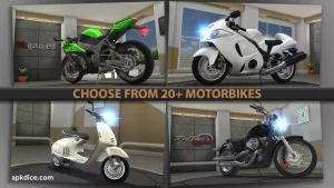 Traffic Rider Mod Apk (All Bikes Unlocked + Unlimited Money) 2